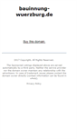 Mobile Screenshot of bauinnung-wuerzburg.de